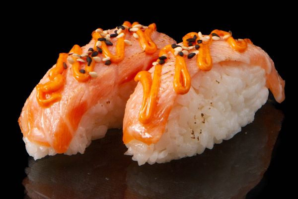 Aburi Sake Nigiri