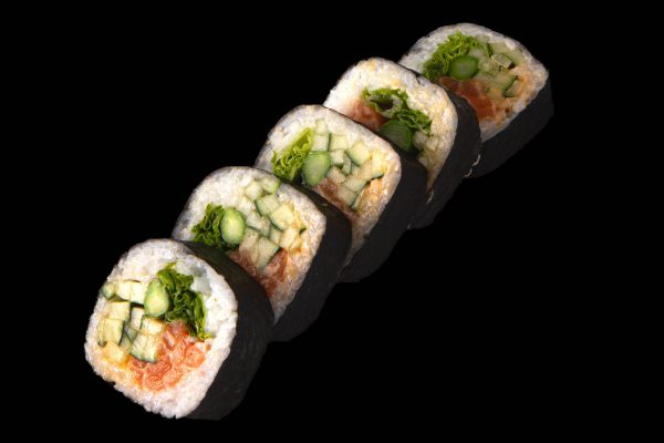 Spicy Sake Futomaki