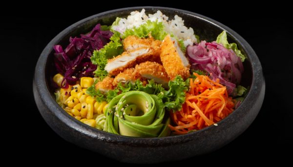 Poulet Poke Bowl